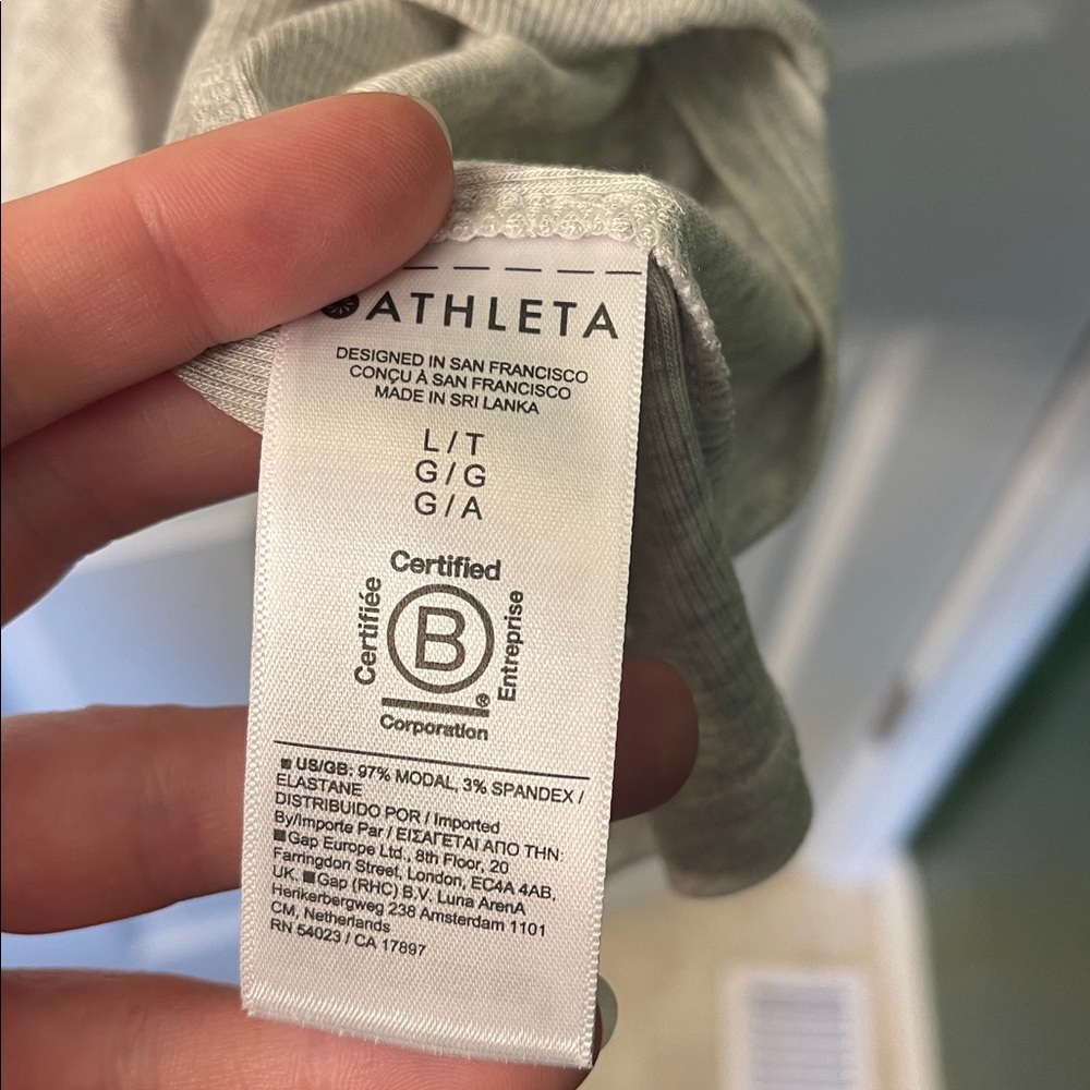 Athleta TALL Ease In Rib Tank - Picture 3 of 5